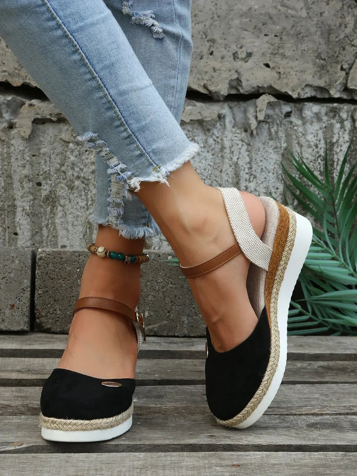 Summer espadrilles for women - Sofia-Brown-2.5-The Livary