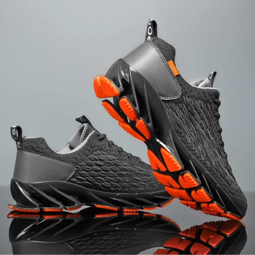 Shoes that redefine comfort and support - StrideMax™-Grey-5-The Livary