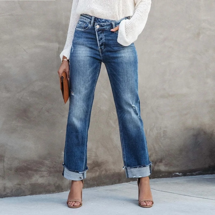 Comfortable Ladies Jeans - Elise-S-The Livary
