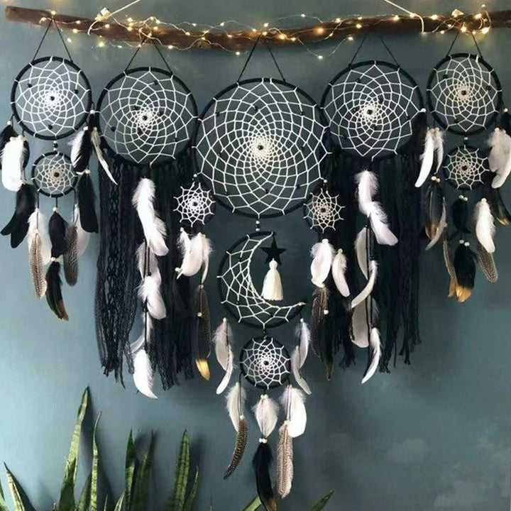 Bohemian Dreamcatcher Set – Lunavia-Black-The Livary