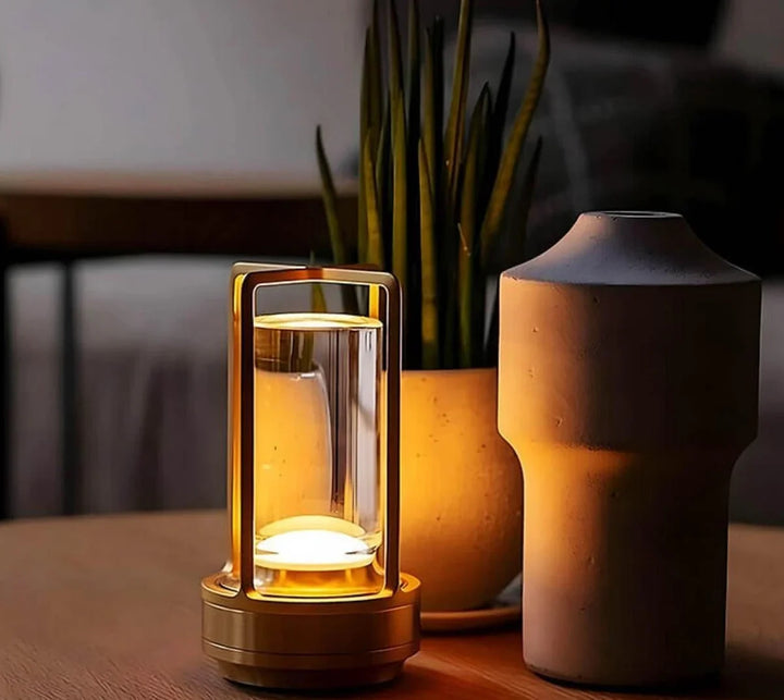 Waterproof and Portable Crystal Table Lamp - AuroraGlow