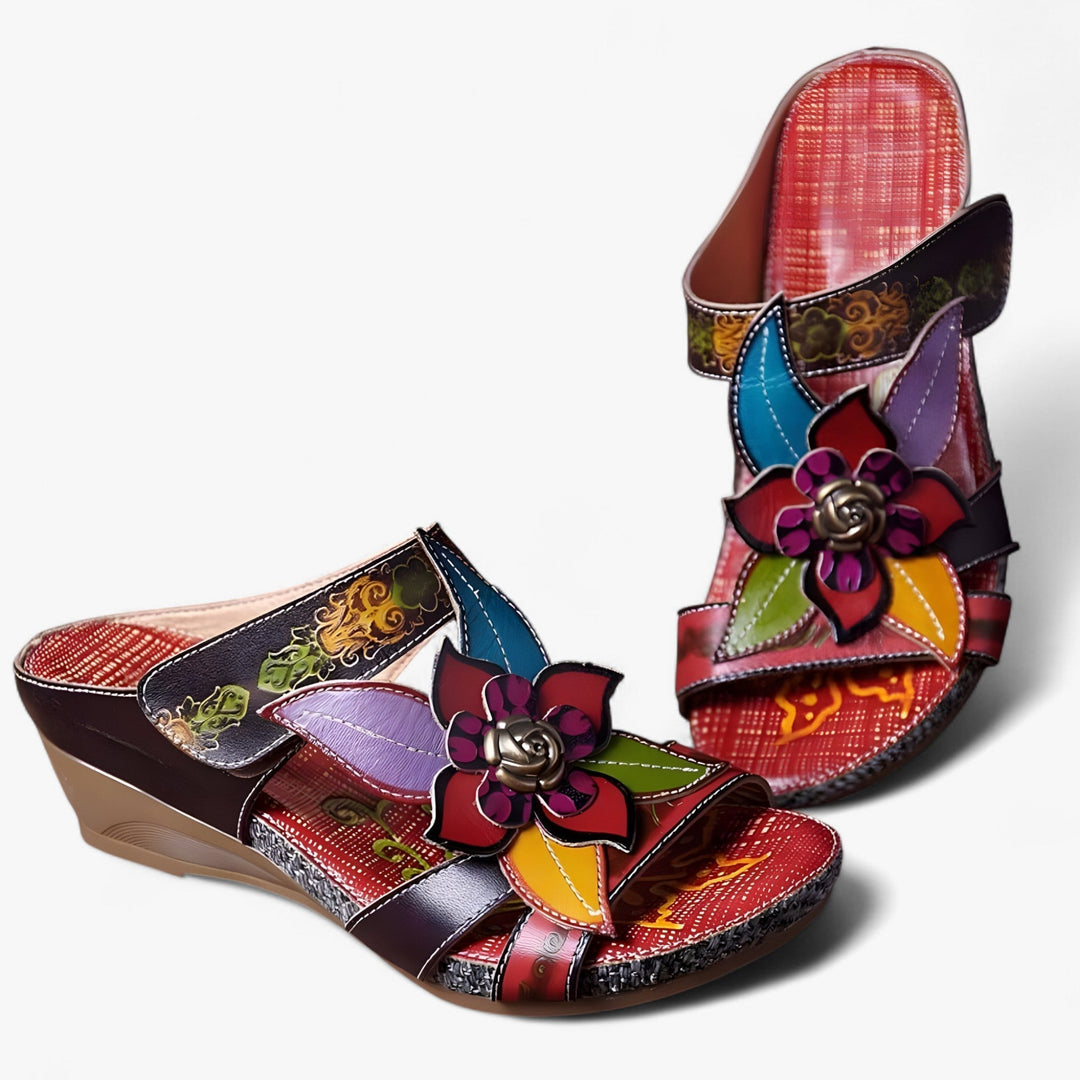 Boho sandals for women with braided straps – BohoStep Dolly-Blue Bali-2.5-The Livary