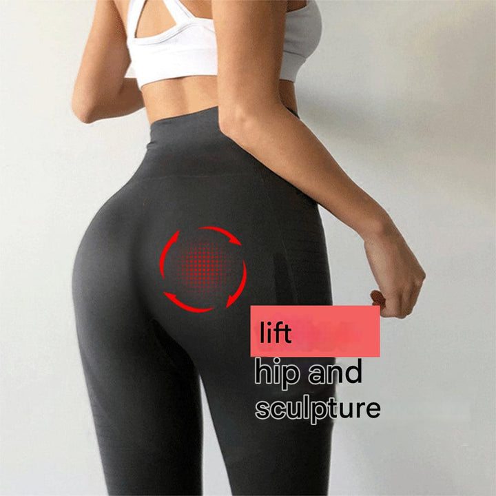 Anti-Cellulite Compression Leggings for Women - SculptFit-Black-S-The Livary