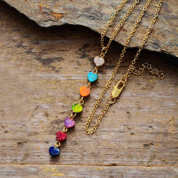 Night Sky 7 Chakra Pendant - Astra-The Livary
