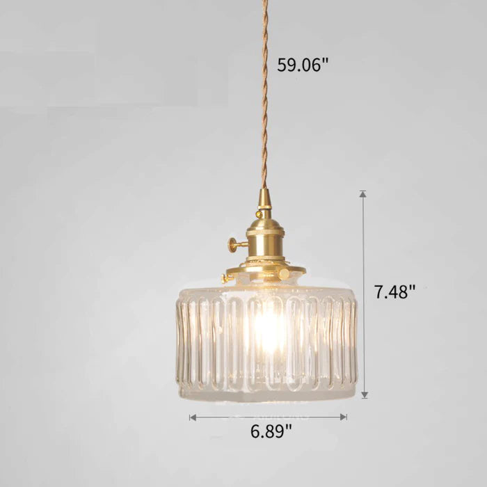 Crystal Vintage Pendant Lamp - Harrison