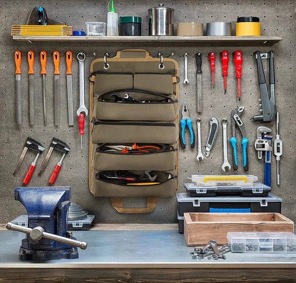 Roll-up Tool Bag for Every Job - ForgeRoll-Green-The Livary