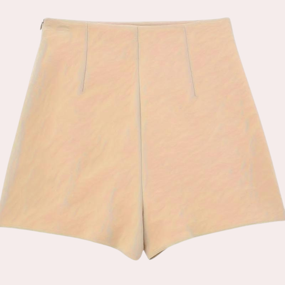 Asymmetrical Ladies' Summer Shorts – Lina-XS-The Livary