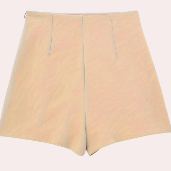 Asymmetrical Ladies' Summer Shorts – Lina-XS-The Livary