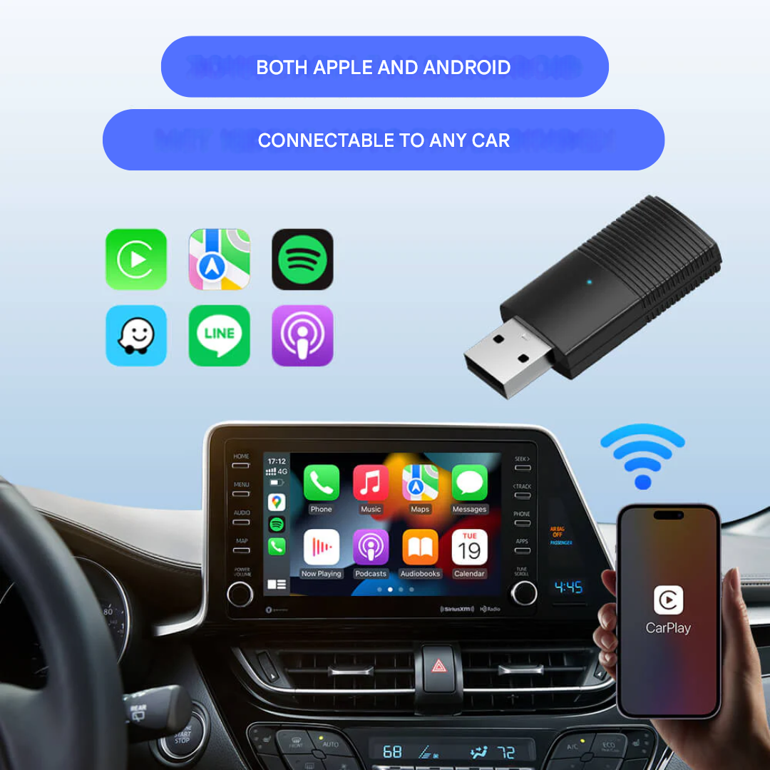 Wireless CarPlay Adapter – DriveLink Connect-Apple-The Livary