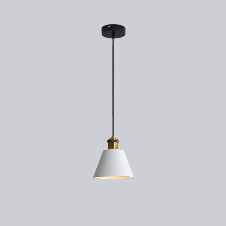 Stylish Morandi Design LED Pendant Light - MoraGlow-B-White-The Livary