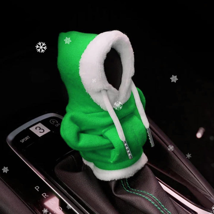 Cotton Protective Gear Shift Cover - ShiftEase-Poinsettia-The Livary