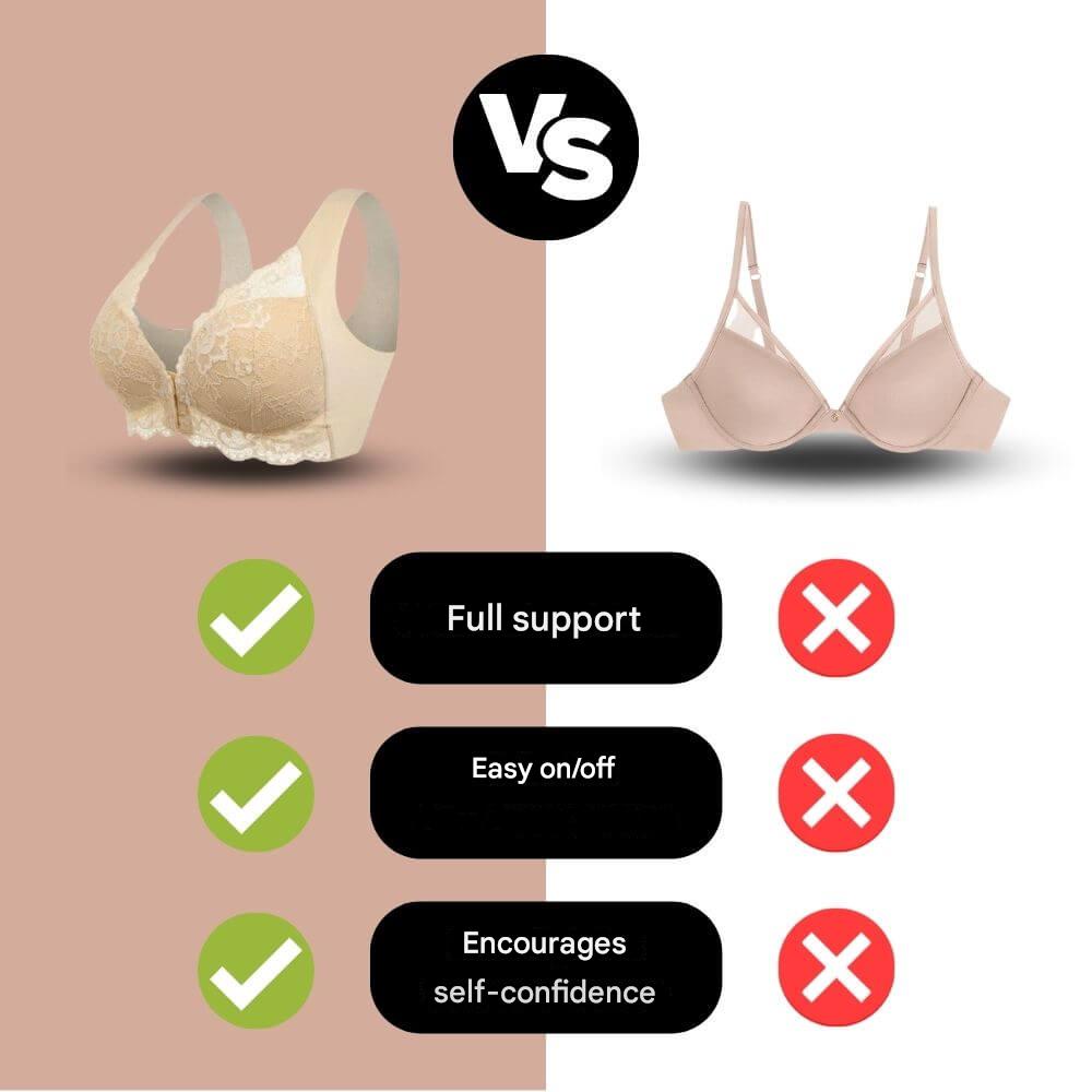 Shaping bra against sagging breasts - buy 1, get 1 free - Marlene-Pink-M-The Livary