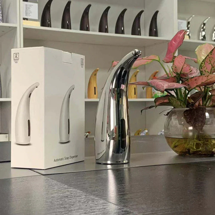 Automatic Soap Dispenser with Sensor – PureSense-Wood-The Livary