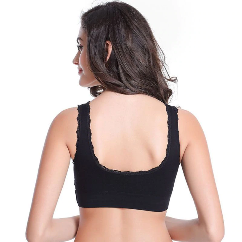 Comfort Bra with Side Closure – Elena-Black-S-The Livary