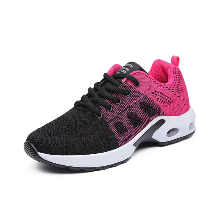 Comfortable & Breathable Orthopedic Women's Sneakers – Marlene-Blue Pink-3-The Livary