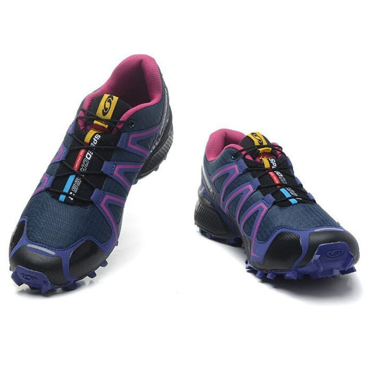 Robust men's hiking shoes for outdoor adventures – Leandro-White-black-6-The Livary