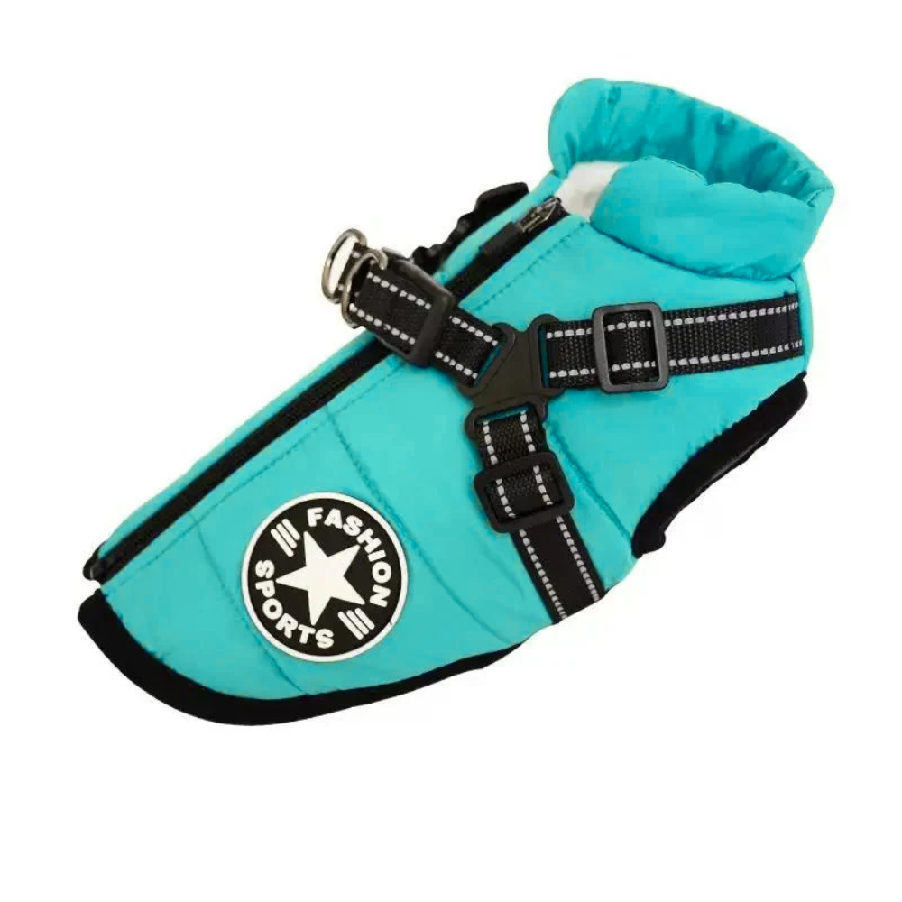 Waterproof Dog Jacket - RainRover-Light blue-S-The Livary