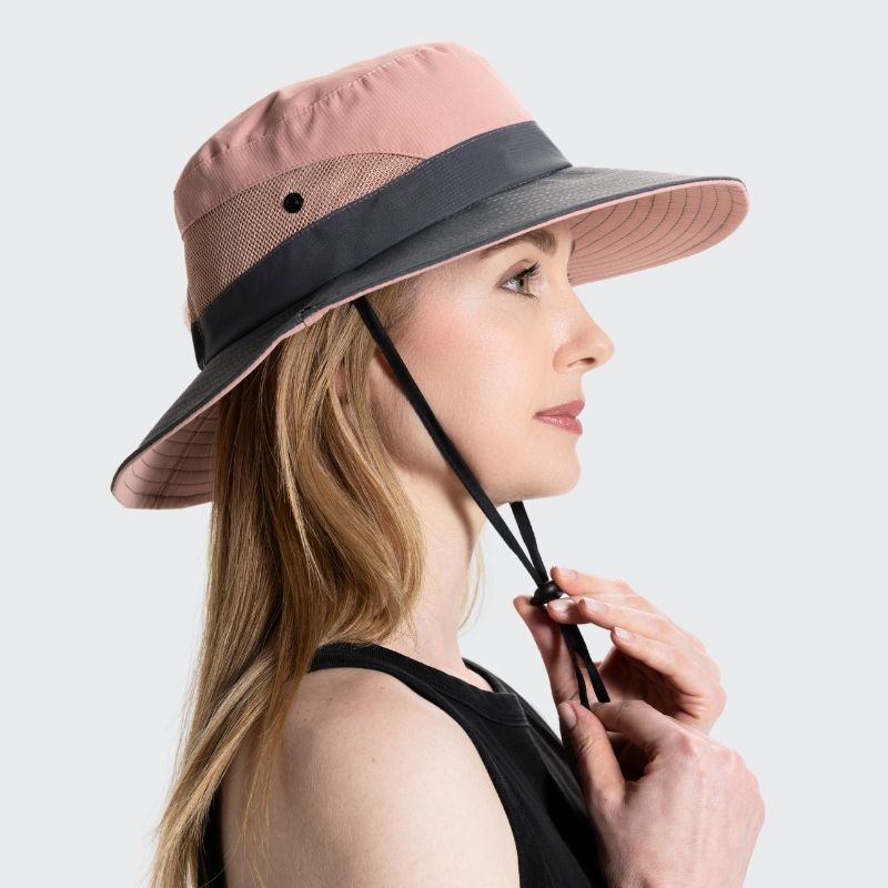 Unisex Sun Hat - Clara | The Festival Must-have!-Pink-The Livary