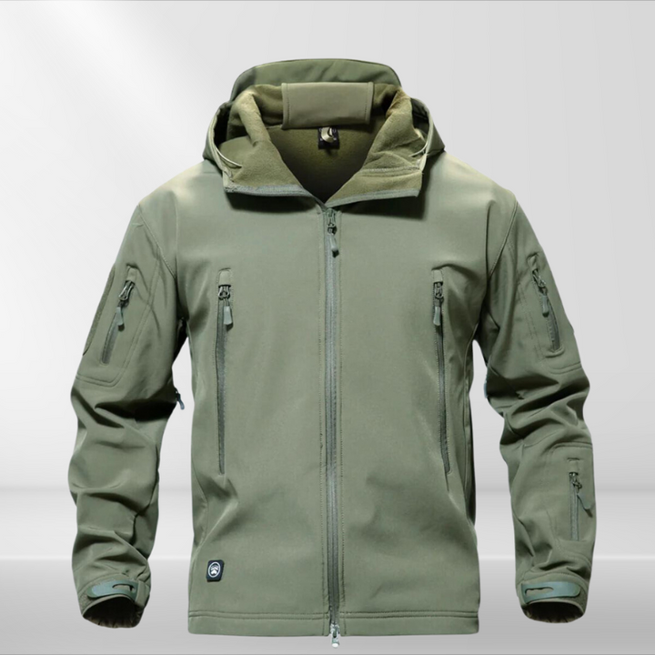 Tactical Softshell Jacket - Daan-Olive green-XS-The Livary