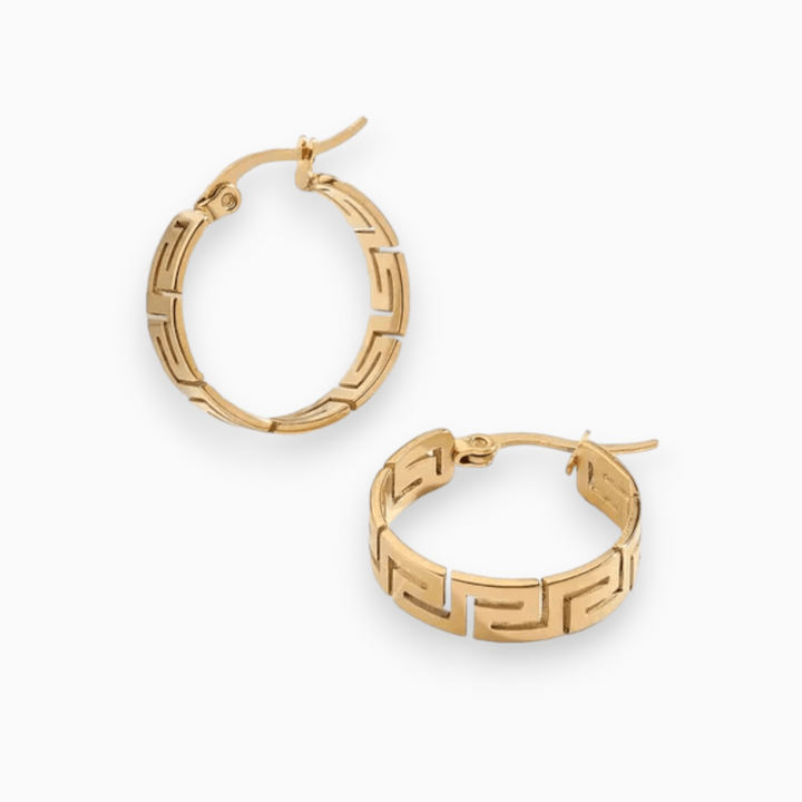 Stylish Earrings - Lilac-Gold-The Livary