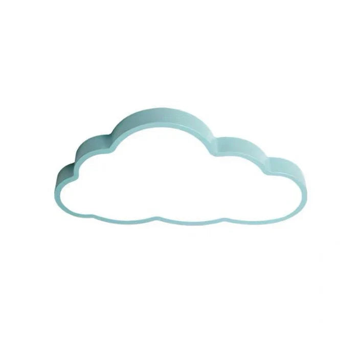 LED Ceiling Light for Children's Rooms - CloudLight-Blue-19.29 inches-White-The Livary