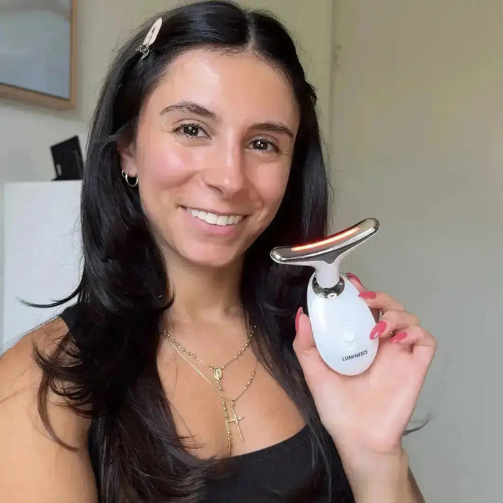 7-in-1 LED Face Firming & Massage Tool – Vénera-White-The Livary