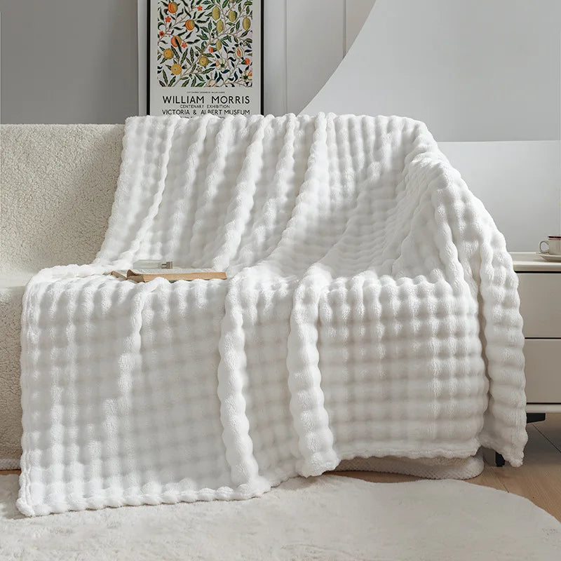 Extra Soft Flannel Blanket - PlushBubble