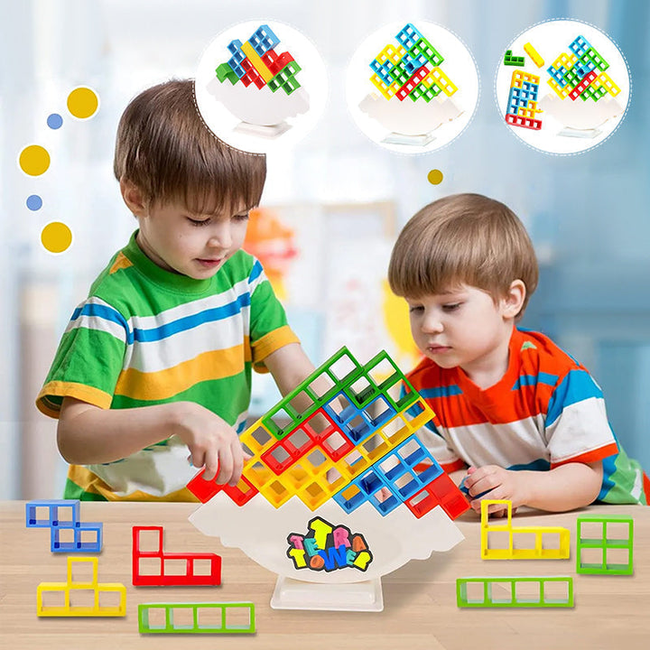 Stacking Play Set – StackaTrix-The Livary