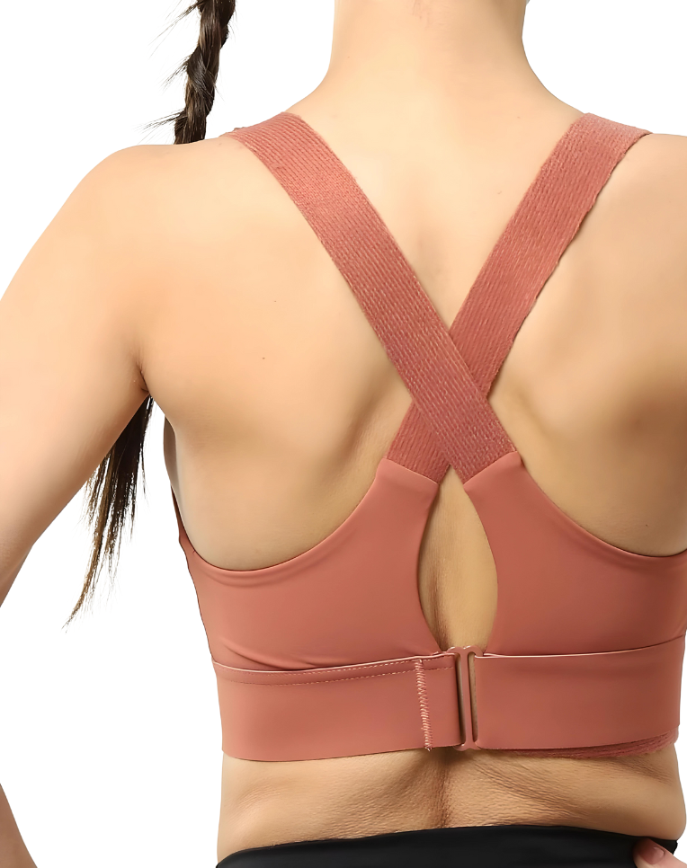 Sports Bra - FlexiFit-Beige-S-The Livary