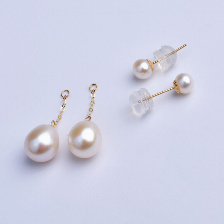 Luxury Pearl Earrings - Isolde-The Livary