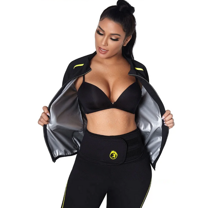 Ladies Slimming Tracksuit - ThermoFit-Legging-S-The Livary