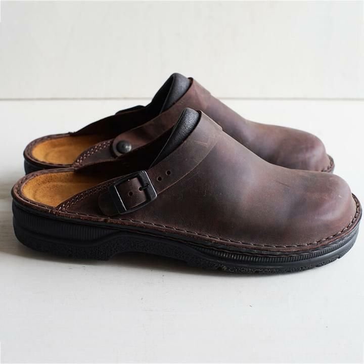 Comfortable & Stylish Men's Clogs with Profilé Sole – Lennart-Beige-5-The Livary