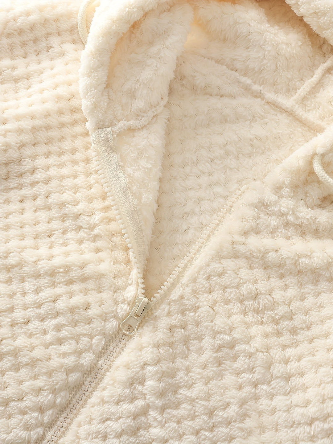 Super Comfy Ladies' Jacket with Warm Lining - Elise-White-S-The Livary
