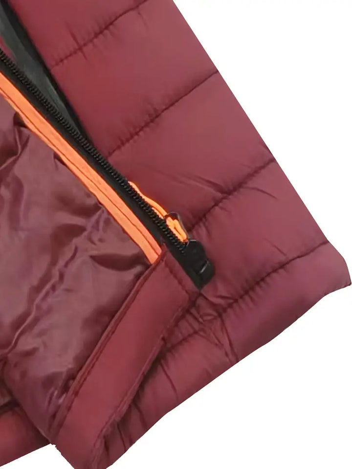 Ladies Winter Puffer Jacket with Hood - Arwen-Black-S-The Livary