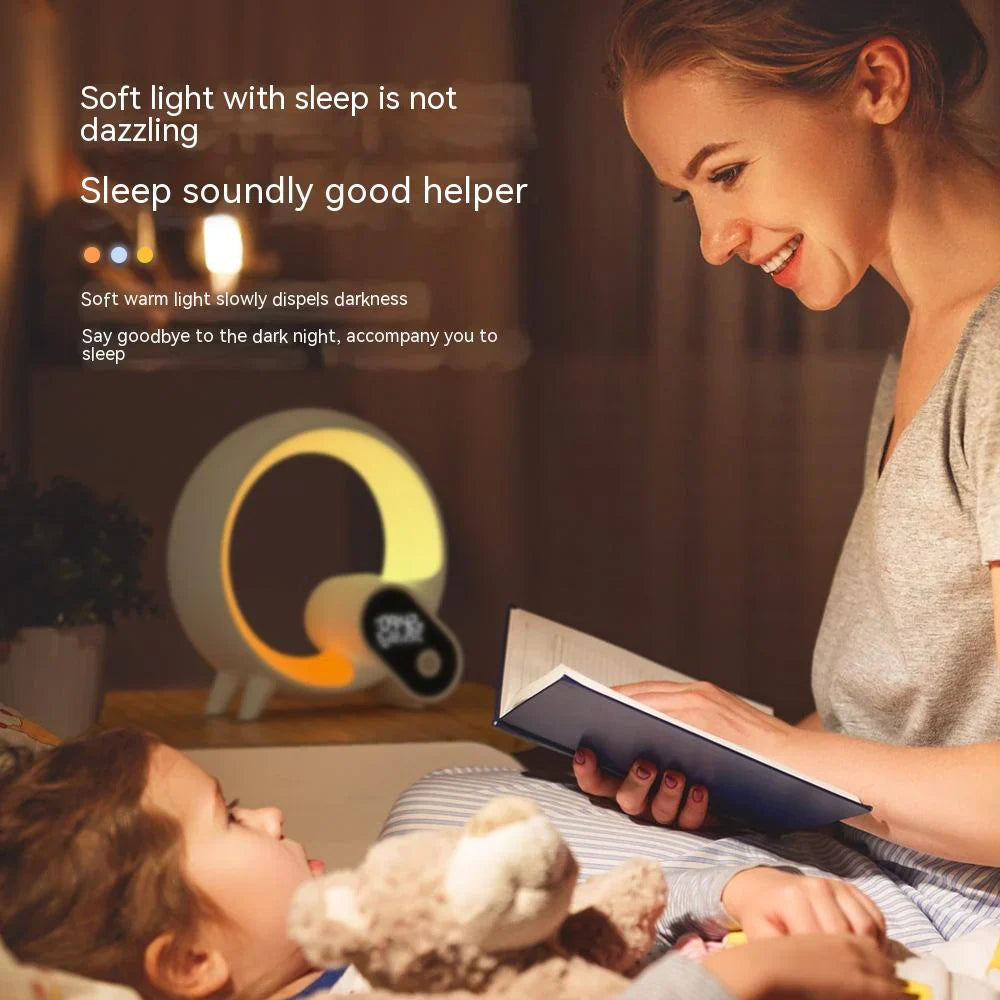 Smart Night Light with White Noise and Colour Change - Liora-Black-The Livary