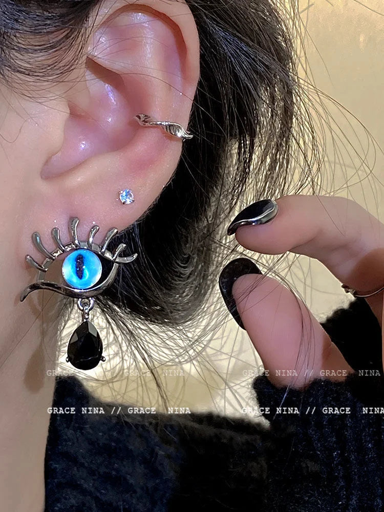 Evil Eye Earrings - Yara-The Livary