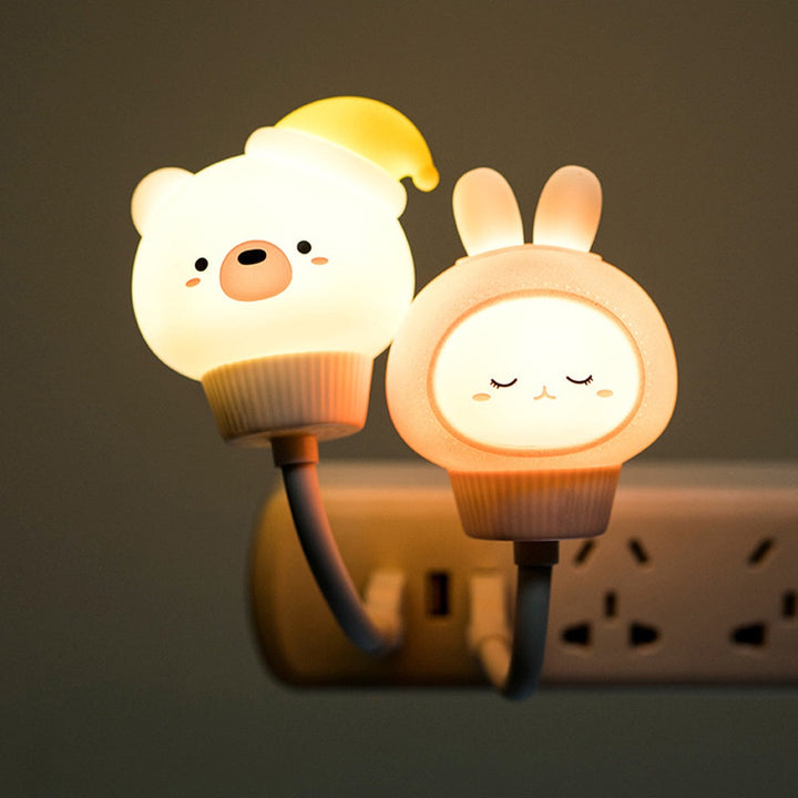 Cute night light - LumiPals-Kitten-No-The Livary