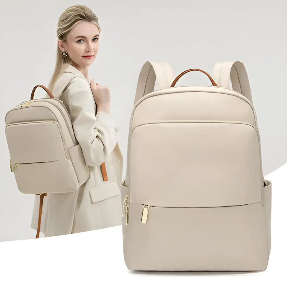 Trendy Multifunctional Ladies' Backpack - Sophia-Grey-The Livary