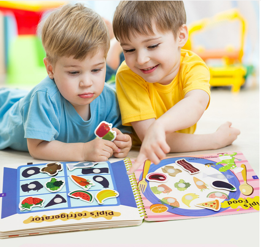 Educational Busy Book for Children – LearnJoy-Transport-The Livary