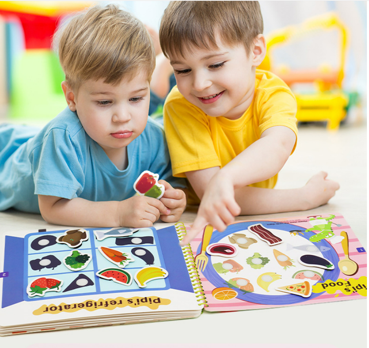 Educational Busy Book for Children – LearnJoy-Transport-The Livary