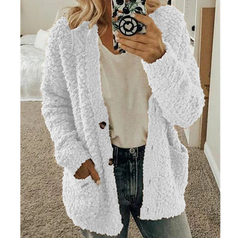 Comfortable Ladies Jacket - Lisa-White-S-The Livary