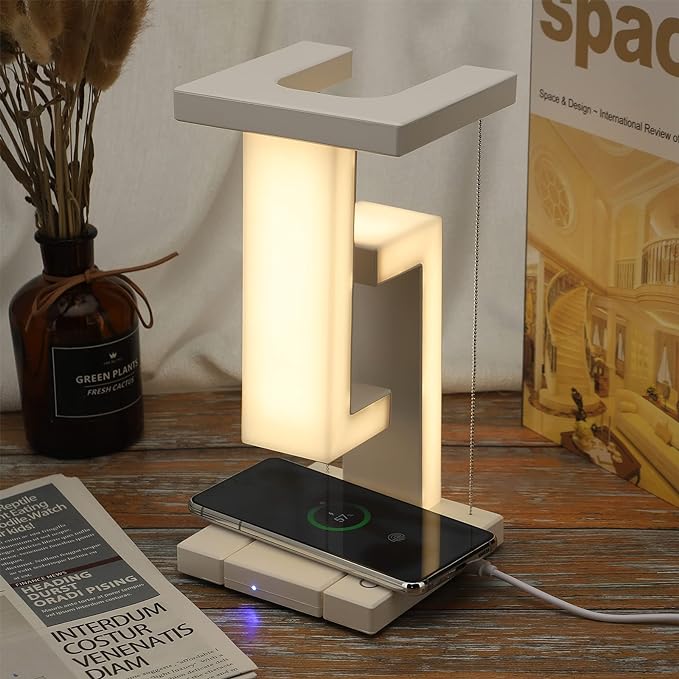 Wireless Charging Lamp - AetherGlow-The Livary