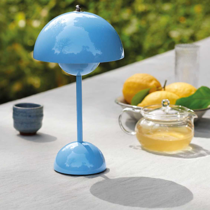 LED Table Lamp - MoonGlow-White-The Livary