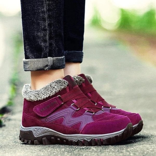 Unisex Winter Boots Aspen | Waterproof, Warm and Non-slip-Dark red-6-The Livary