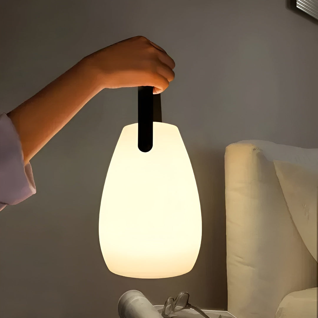 Waterproof Wireless LED Table Lamp for Indoor & Outdoor - Lumora-Round-The Livary