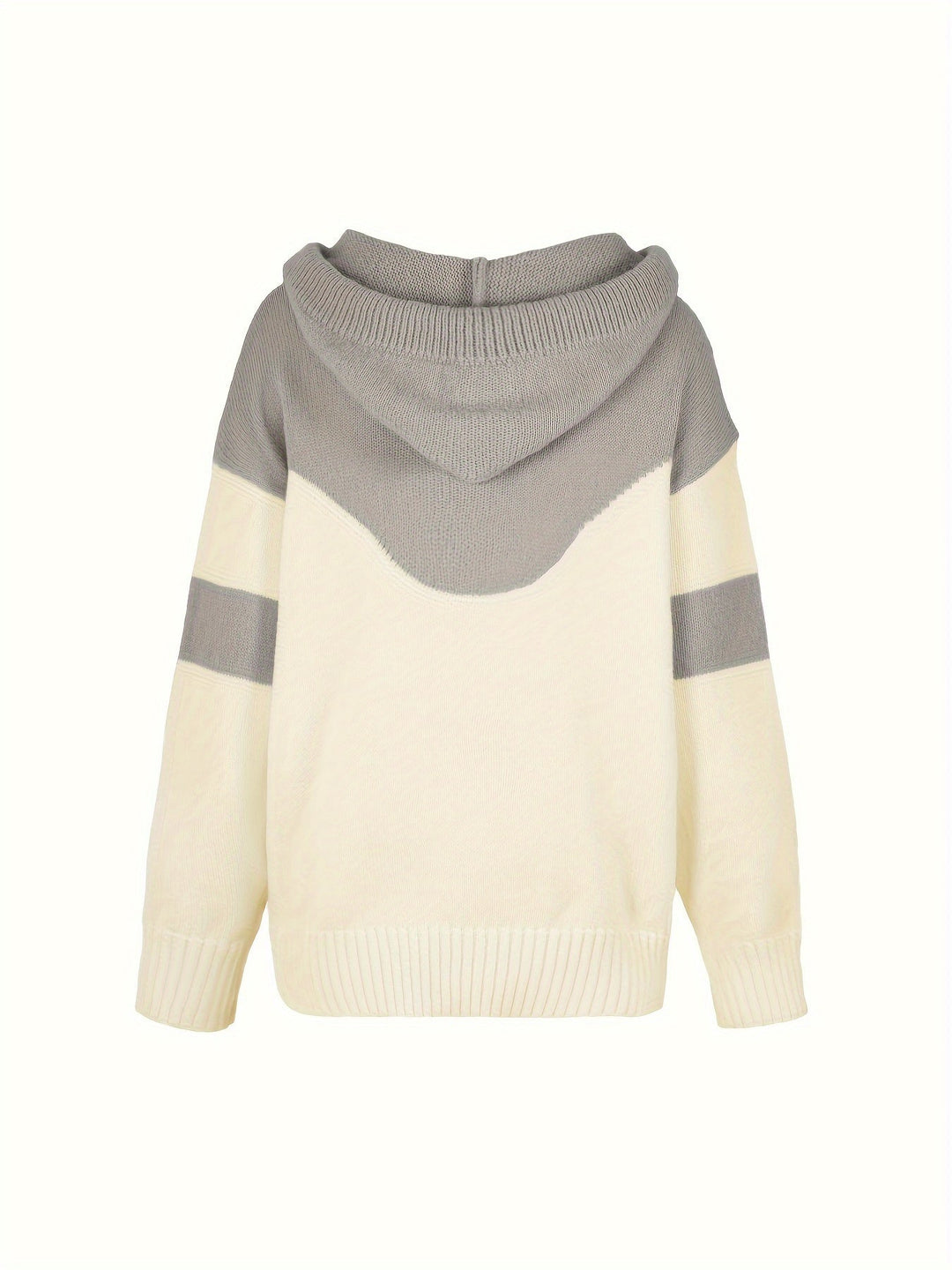 Comfortable Hoodie with Drawstring - Maya-Beige-S-The Livary