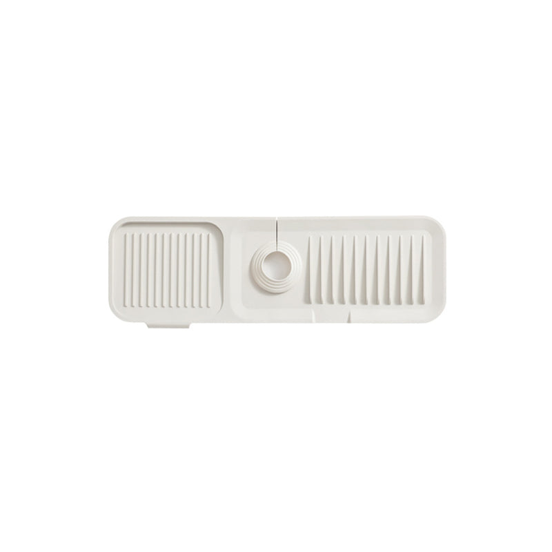 Silicone Draining Mat with Self-Drainage – DripGuard-White-Small-The Livary