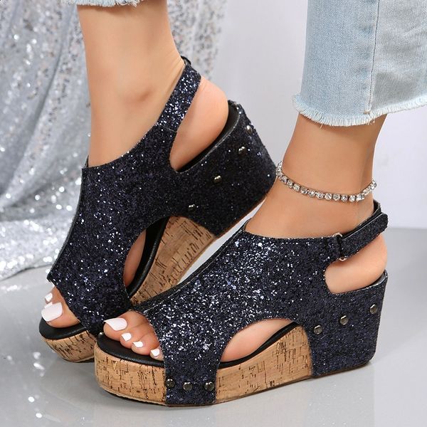 Orthopaedic comfort sandals for women – Mirella-Black-3-The Livary