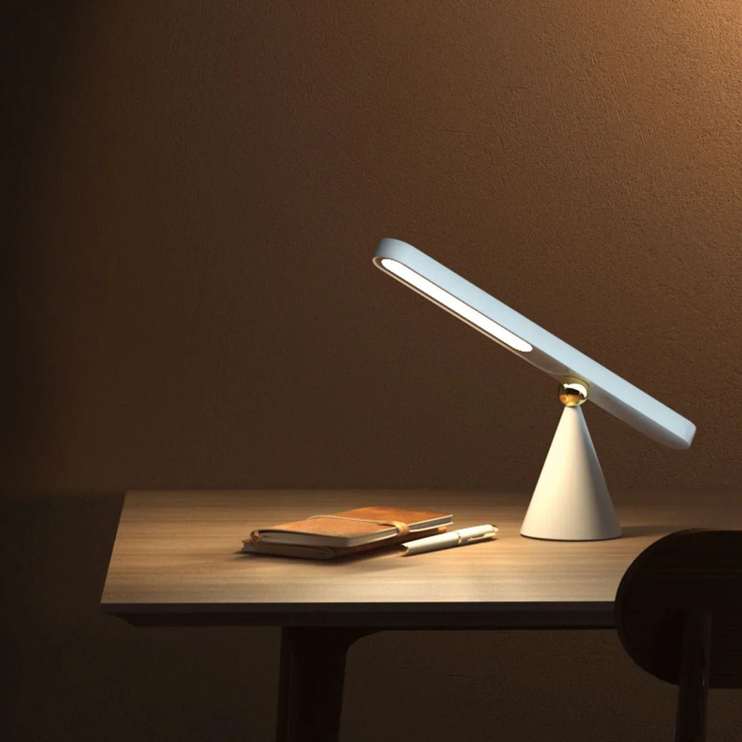 Stylish Table Lamp - Luminza-White-The Livary