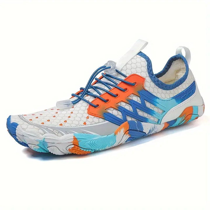 Colourful Ladies Barefoot Water Shoes - AquaStride-Heavenly blue-2.5-The Livary